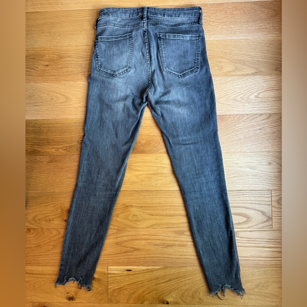 Zara Black Skinny Jeans Size 4 - Picture 3 of 4